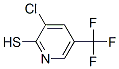 3-Chloro-5-(trifluoromethyl)pyridine-2-thiol Structure,76041-74-2Structure