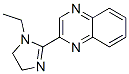 Quinoxaline, 2-(1-ethyl-4,5-dihydro-1h-imidazol-2-yl)- (9ci) Structure,761368-65-4Structure