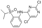 4-Pyrimidinamine, 2,5-dichloro-N-[2-[(1-methylethyl)sulfonyl]phenyl]- Structure,761440-16-8Structure