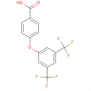 4-[3,5-Bis(trifluoromethyl)phenyoxy]benzoic acid Structure,762286-35-1Structure