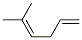 5-Methyl-1,4-hexadiene Structure,763-88-2Structure