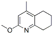 Quinoline, 5,6,7,8-tetrahydro-2-methoxy-4-methyl- (9ci) Structure,764667-25-6Structure