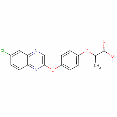 精喹禾靈結(jié)構(gòu)式_76578-12-6結(jié)構(gòu)式