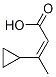 (Z)-3-cyclopropylbut-2-enoic acid Structure,766-68-7Structure