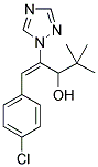 (E)-1-(4-chlorophenyl)-4,4-dimethyl-2-(1h-1,2,4-triazol-1-yl)pent-1-en-3-ol Structure,76714-83-5Structure