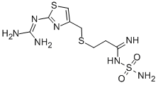 法莫替丁結構式_76824-35-6結構式