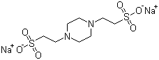 Disodium piperazine-1,4-diethanesulphonate Structure,76836-02-7Structure