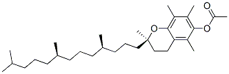 生育酚乙酸酯結構式_7695-91-2結構式