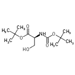 Boc-Ser-OtBu結(jié)構(gòu)式_7738-22-9結(jié)構(gòu)式