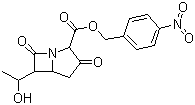 6-(1-Hydroxyethyl)-3,7-dioxo-1-azabicyclo[3.2.0]heptane-2-carboxylic acid (4-nitrophenyl)methyl ester Structure,77449-43-5Structure