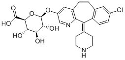 3-Hydroxy desloratadine beta-d-glucuronide Structure,774538-89-5Structure