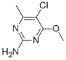 5-Chloro-4-methoxy-6-methylpyrimidin-2-amine Structure,7749-54-4Structure