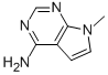 7-Methyl-4-aminopyrrolo[2,3-d]pyrimidine Structure,7752-54-7Structure