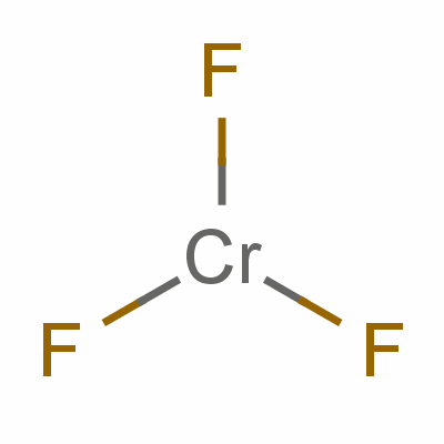 Chromium(Ⅲ) fluoride Structure,7788-97-8Structure