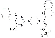 Doxazosin mesylate Structure,77883-43-3Structure