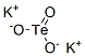 Potassium tellurite(Ⅳ) Structure,7790-58-1Structure