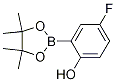 5-Fluoro-2-hydroxyphenylboronic acid,pinacol ester Structure,779331-49-6Structure