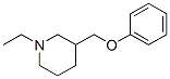 Piperidine, 1-ethyl-3-(phenoxymethyl)-(9ci) Structure,780022-13-1Structure