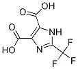 2-(Trifluoromethyl)-1h-imidazole-4,5-dicarboxylic acid Structure,78016-96-3Structure