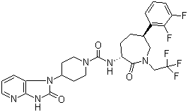 Telcagepant Structure,781649-09-0Structure