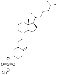 維他命D3硫酸酯鈉鹽結(jié)構(gòu)式_78392-27-5結(jié)構(gòu)式