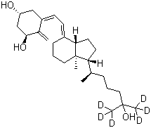 Calcitriol-d6 Structure,78782-99-7Structure