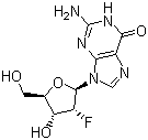 2-Deoxy-2-fluoroguanosine Structure,78842-13-4Structure