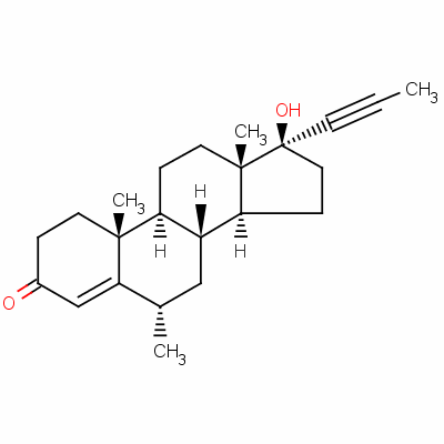 Dimethisterone anhydrous Structure,79-64-1Structure