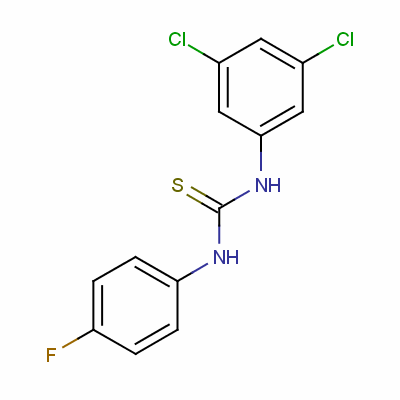 氟苯氯苯硫脲結(jié)構(gòu)式_790-69-2結(jié)構(gòu)式