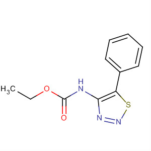 4-Ethoxycarbonylamino-5-phenyl-1,2,3-thiadiazole Structure,79036-12-7Structure