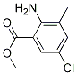 Methyl 2-amino-5-chloro-3-methylbenzoate Structure,79101-83-0Structure