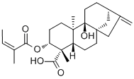 3α-angeloyloxypterokaurene l3 Structure,79406-11-4Structure