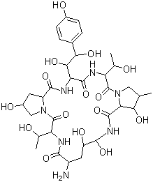 棘白菌素B結(jié)構(gòu)式_79411-15-7結(jié)構(gòu)式