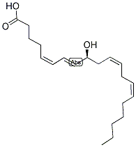 (5Z,7e,11z,14z)-9-hydroxy-5,7,11,14-eicosatetraenoic acid Structure,79495-85-5Structure