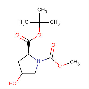 (2S)-1-(tert-butoxycarbonyl)-4-hydroxy-2-methylpyrrolidine-2-carboxylic acid Structure,796095-60-8Structure