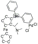 Dichloro[(S)-N,N-dimethyl-1-[(R)-2-(diphenylphosphino)ferrocenyl]ethylamine]palladium(II) Structure,79767-72-9Structure