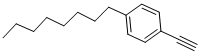 -Ethynyloctylbenzene Structure,79887-13-1Structure