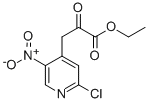 Ethyl 3-(2-chloro-5-nitropyridin-4-yl)-2-oxopropanoate Structure,800401-66-5Structure