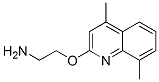 (8CI)-2-(2-氨基乙氧基)-4,8-二甲基喹啉結(jié)構(gòu)式_801167-09-9結(jié)構(gòu)式