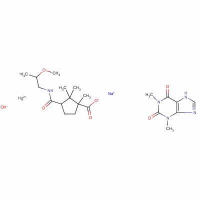 汞羅茶堿結(jié)構(gòu)式_8012-34-8結(jié)構(gòu)式