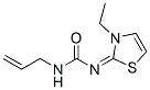  (8ci)-1-烯丙基-3-(3-乙基-4-噻唑啉-2-基)-脲結構式_802311-59-7結構式