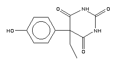 5-Ethyl-2-(p-hydroxyphenyl)barbituric acid Structure,80866-89-3Structure