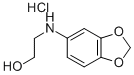 2-(1,3-Benzodioxol-5-ylamino)ethanol hydrochloride Structure,81329-90-0Structure