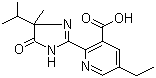 咪草煙結構式_81335-77-5結構式