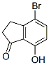 4-Bromo-7-hydroxyindan-1-one Structure,81945-13-3Structure