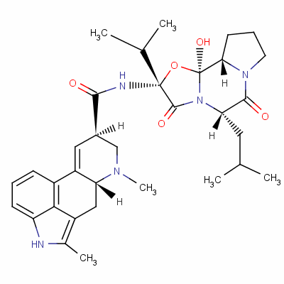 甲麥角隱亭結(jié)構(gòu)式_81968-16-3結(jié)構(gòu)式