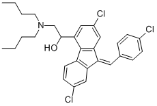 苯芴醇結(jié)構(gòu)式_82186-77-4結(jié)構(gòu)式