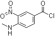 Benzoyl chloride, 4-(methylamino)-3-nitro- Structure,82357-48-0Structure