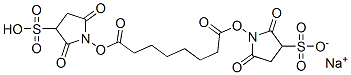 Bis(sulfoduccinimidyl)suberate sodium salt Structure,82436-77-9Structure