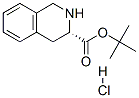 (s)-1,2,3,4-四氫化-,1,1-二甲基乙酸乙酯-3-異喹啉羧酸鹽酸鹽結(jié)構(gòu)式_82586-60-5結(jié)構(gòu)式